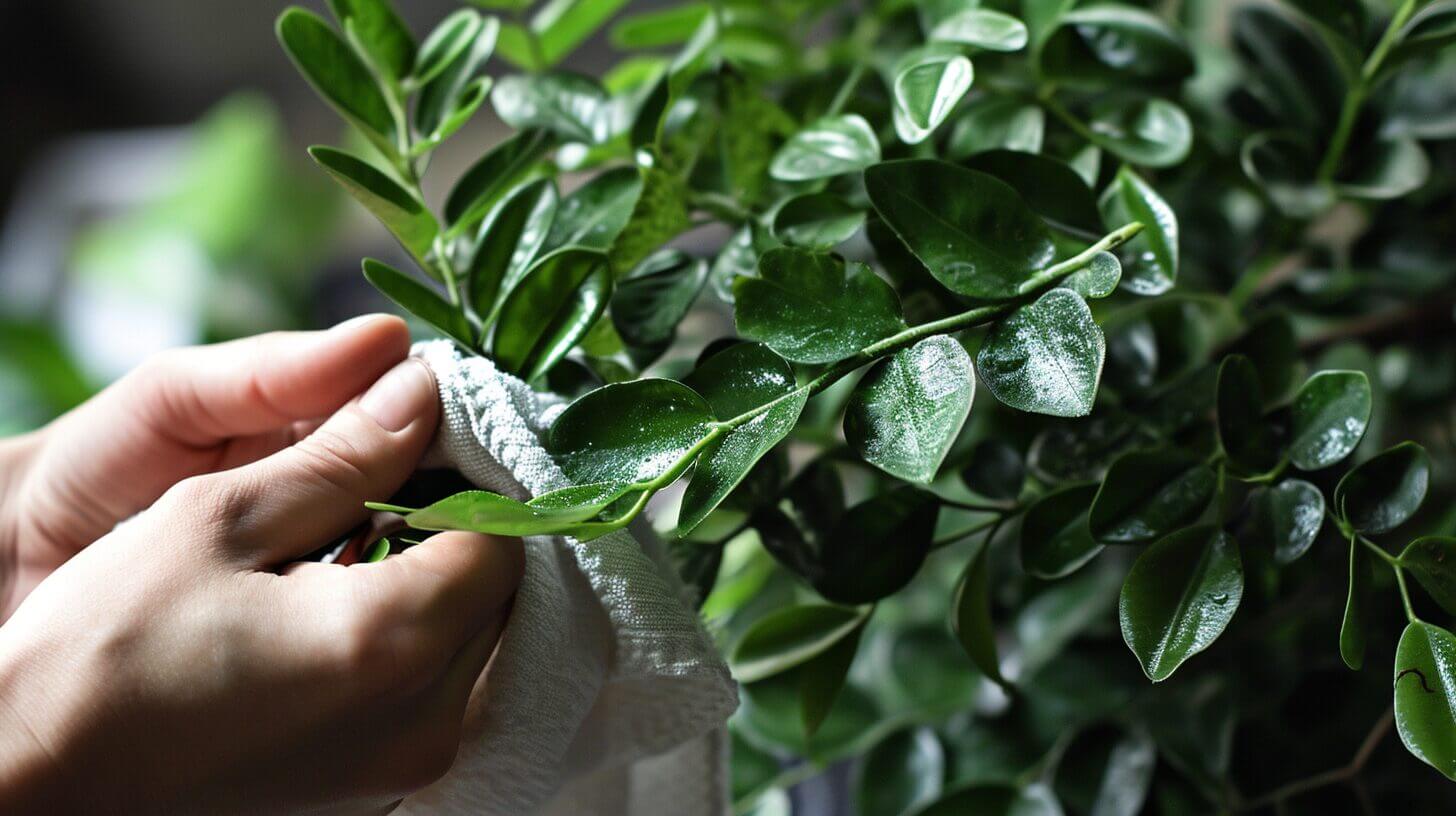 How to Clean ZZ Plant Leaves: Keeping Those Houseplant Glossy Leaf Shine