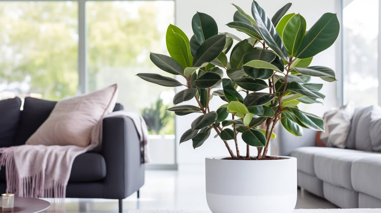 Indoor Rubber Plant Care: A Comprehensive Beginner’s Guide to Growing and Caring for Rubber Tree(Ficus Elastica)