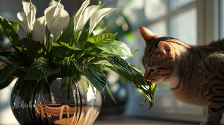 What To Do If Your Cat Eats a Peace Lily: Important Safety Tips