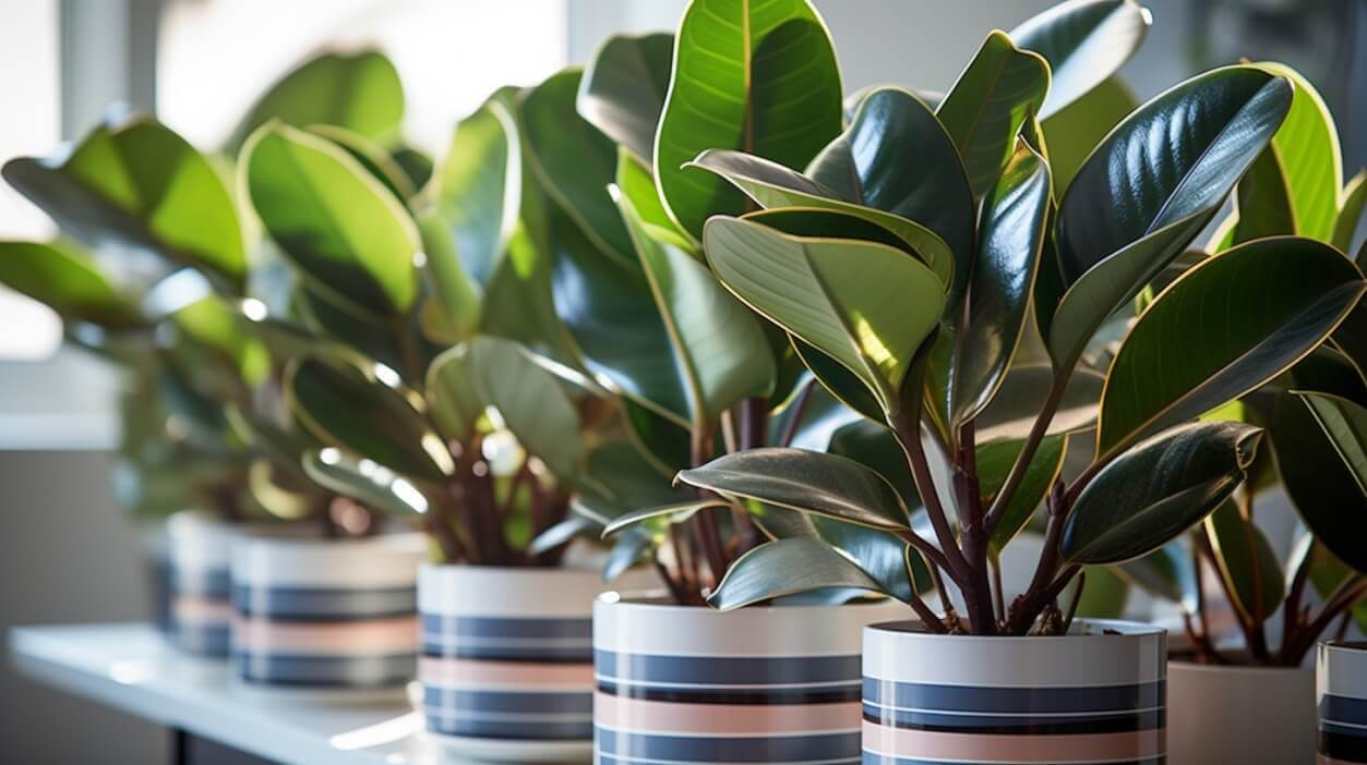 When To Repot Rubber Plant(Ficus Elastica) Signs Your Rubber Tree Plant Needs a New Pot