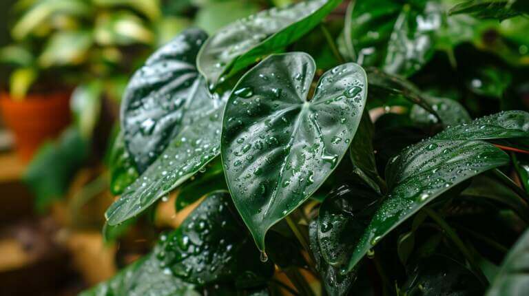 Why Does My Philodendron Leaves Drip Water? Understanding Guttation in Plants