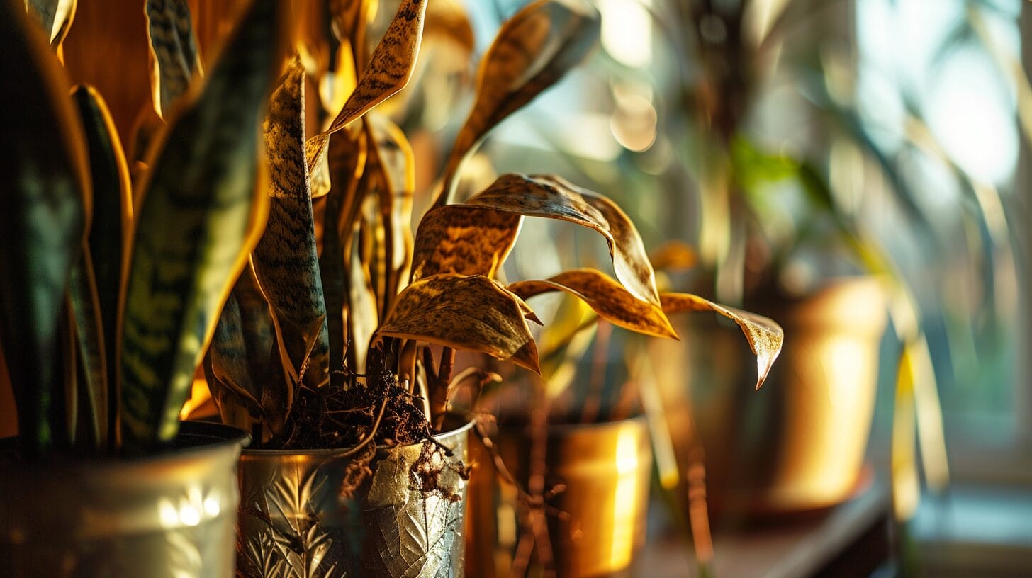 Why Does My Snake Plant Have Brown Spots?