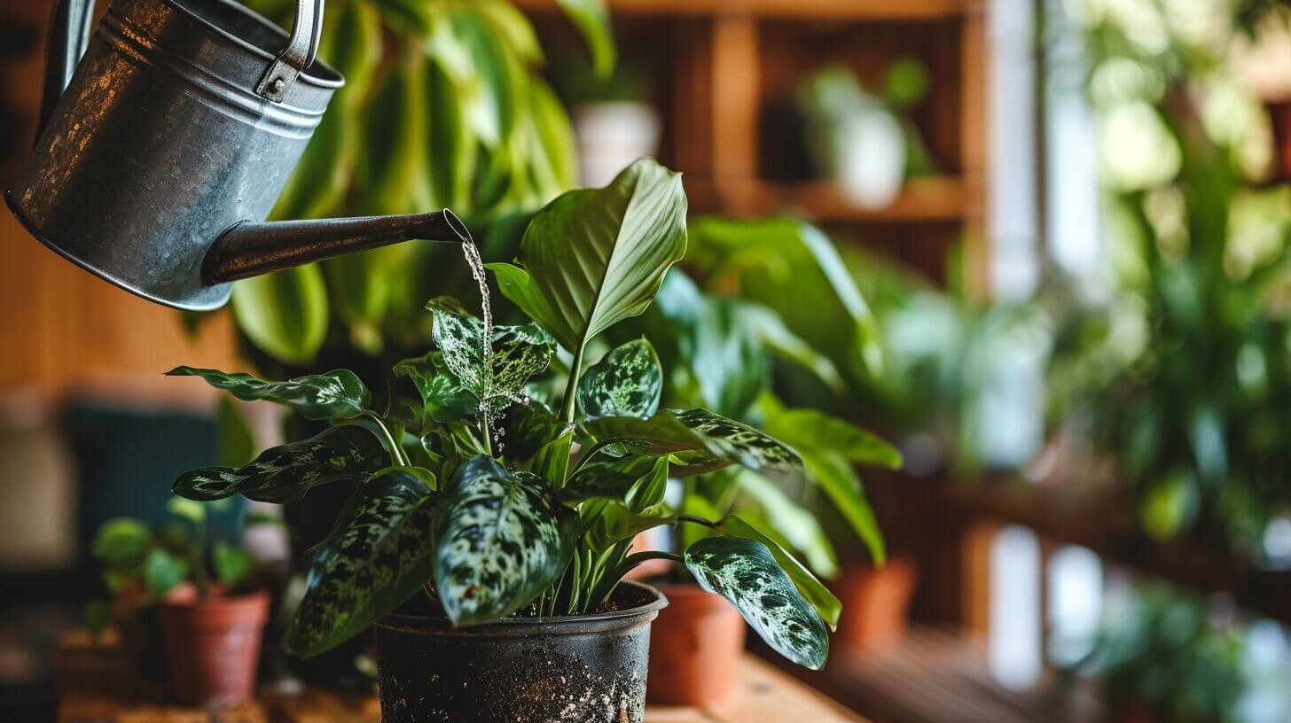 Can You Bottom Water a Chinese Evergreen Plant? Safety Tips