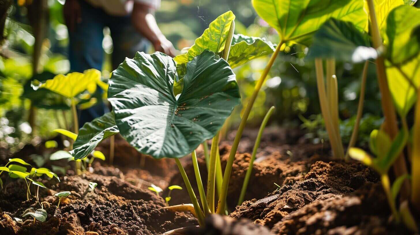 How Deep to Plant Elephant Ear Bulbs for Optimal Growth