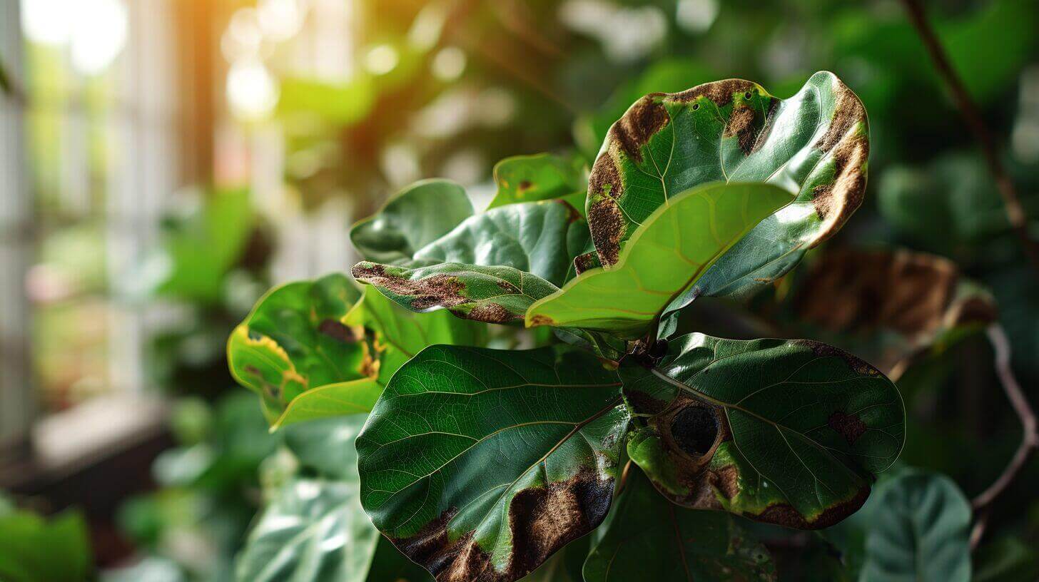 How To Fix Brown Spots On Fiddle Leaf Fig Leaves? Causes And Cures