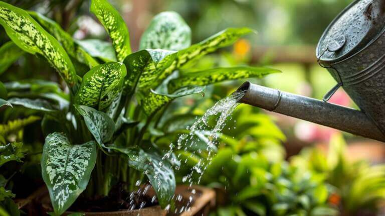 How To Know When Your Chinese Evergreen Needs Water