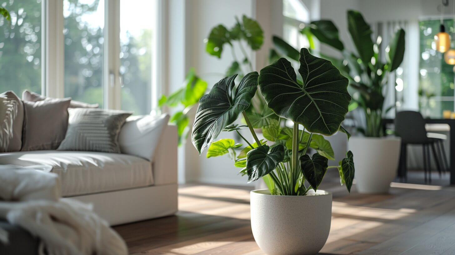 How To Plant Elephant Ear Bulbs Indoors at Home For Beginners