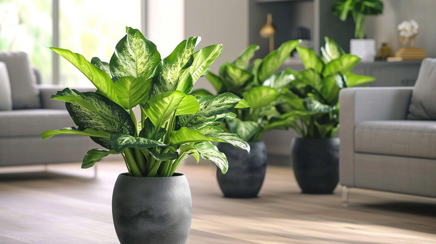 Keeping Dieffenbachia and Dumb Canes Plant Healthy Indoors: Care Tip