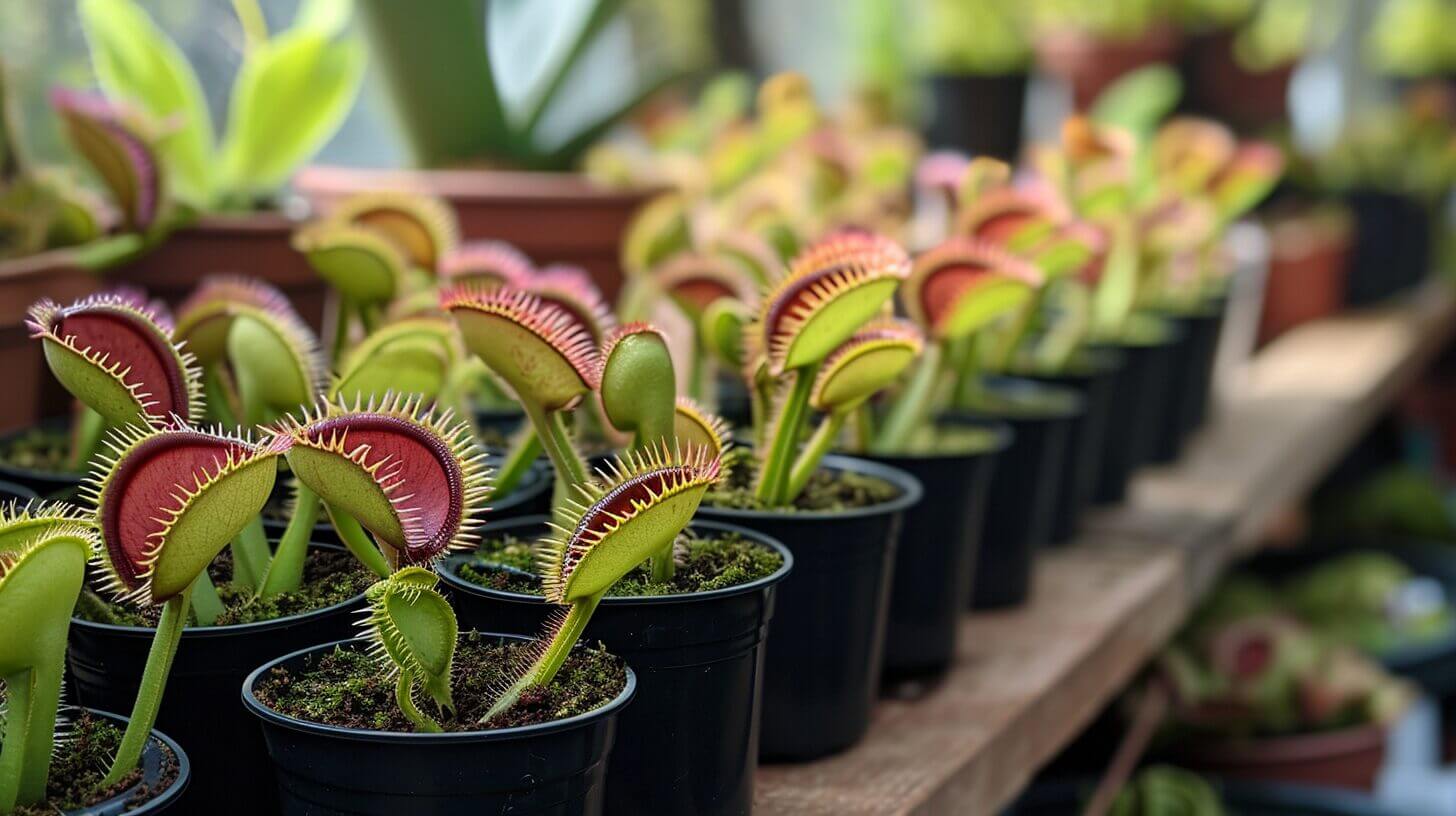 Venus FlyTrap Carnivorous Plant Cultivar: Red Dragon, B-52 and Other Hybrids Compared