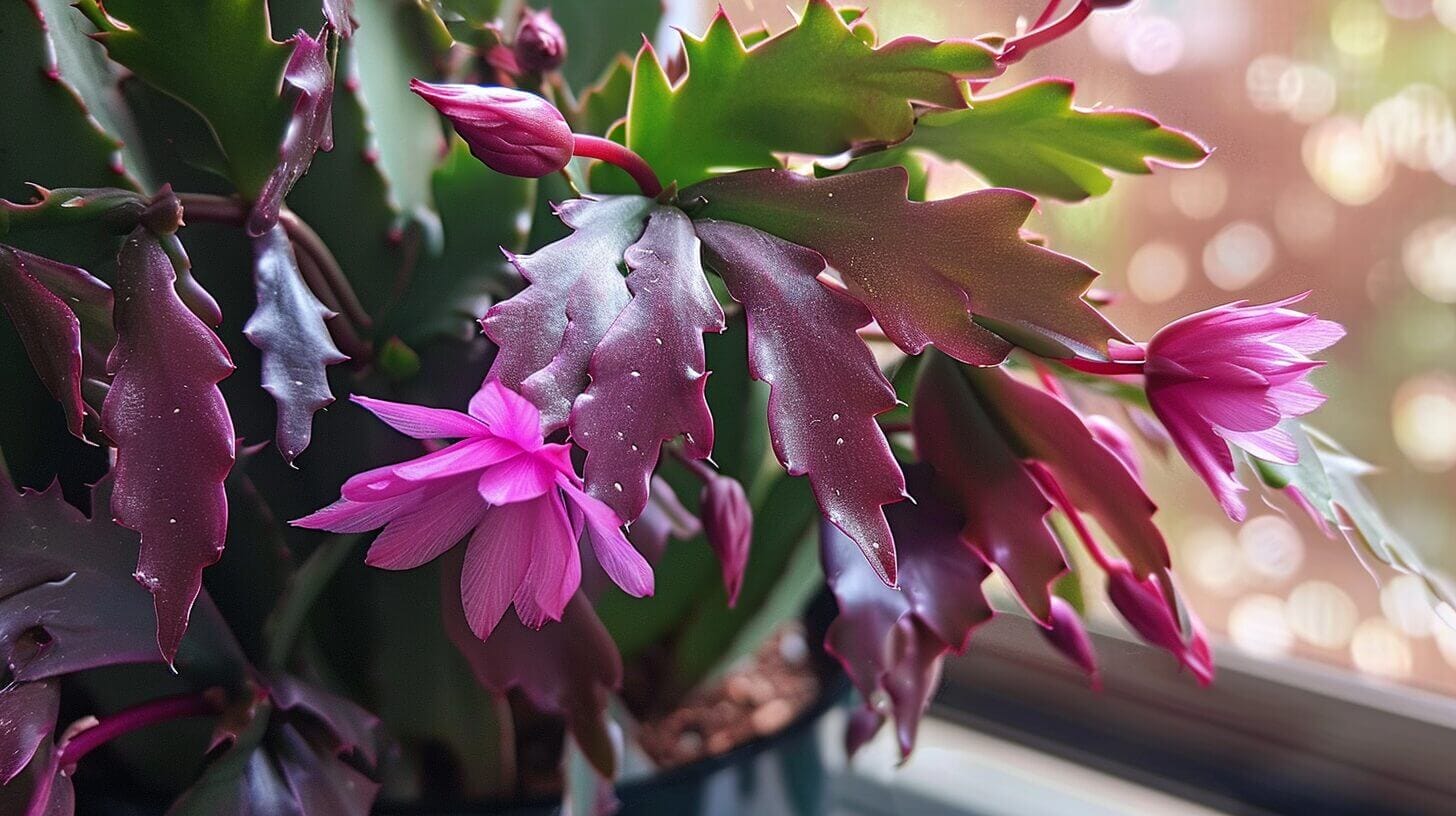 Why Your Christmas Cactus Leaves Turn Purple Or Red