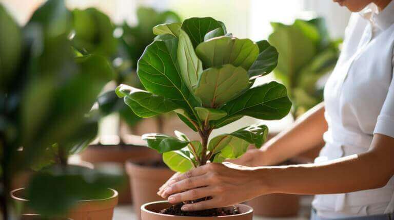 How To Repot A Fiddle Leaf Fig With Root Rot: A Step-By-Step Guide