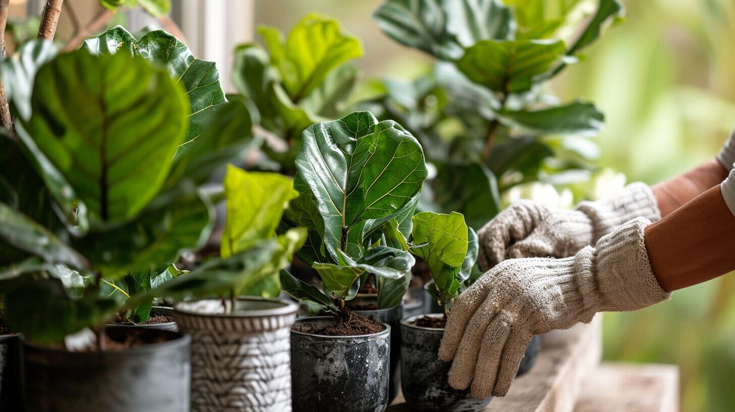 What Pot Size Does A Fiddle Leaf Fig Need? Repotting Tips