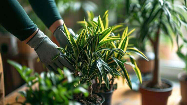 Knowing When to Repot Dracaena Houseplants