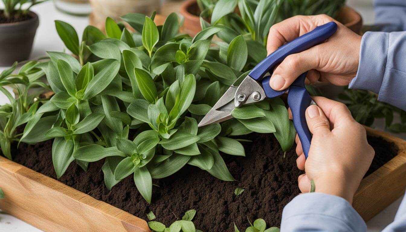 how to propagate tradescantia inch plants from cuttings and divisions