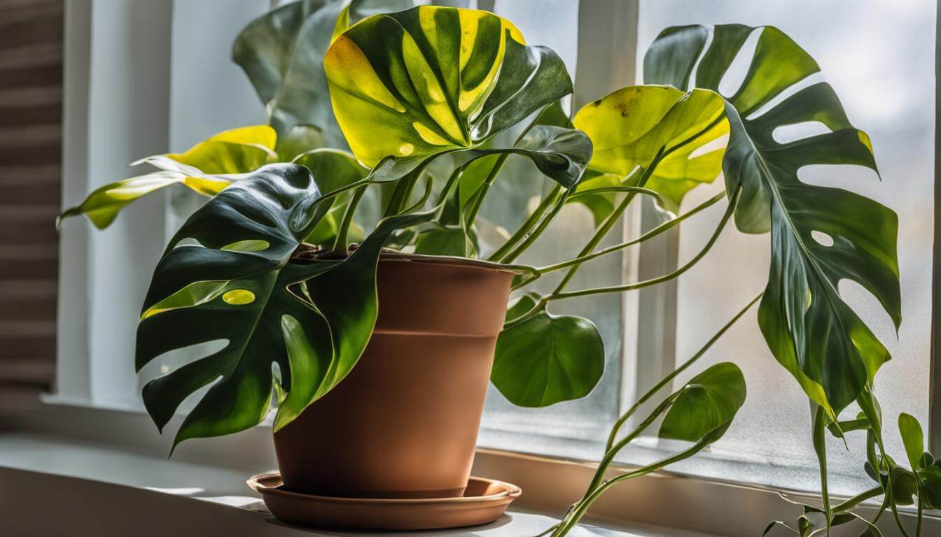 why is my monstera swiss cheese plant drooping