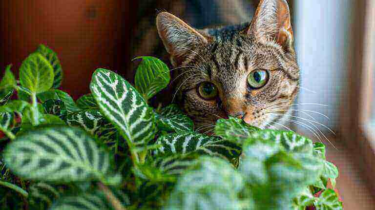 Are Fittonia House Plant Toxic To Cats Safety Tips For Nerve Plant Pet Owners