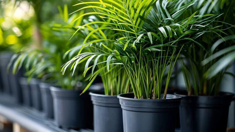 Propagating Parlor Palm Plants Through Seeds and Divisions