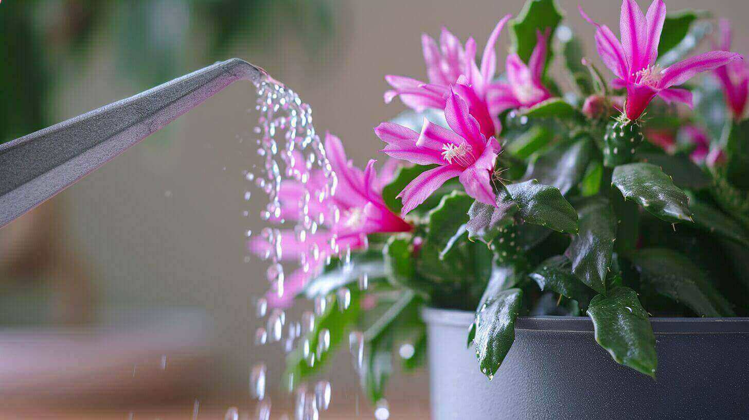 Proper Way To Water Your Christmas Cactus Plant: Watering Amount, Frequency and Mistakes to Avoid