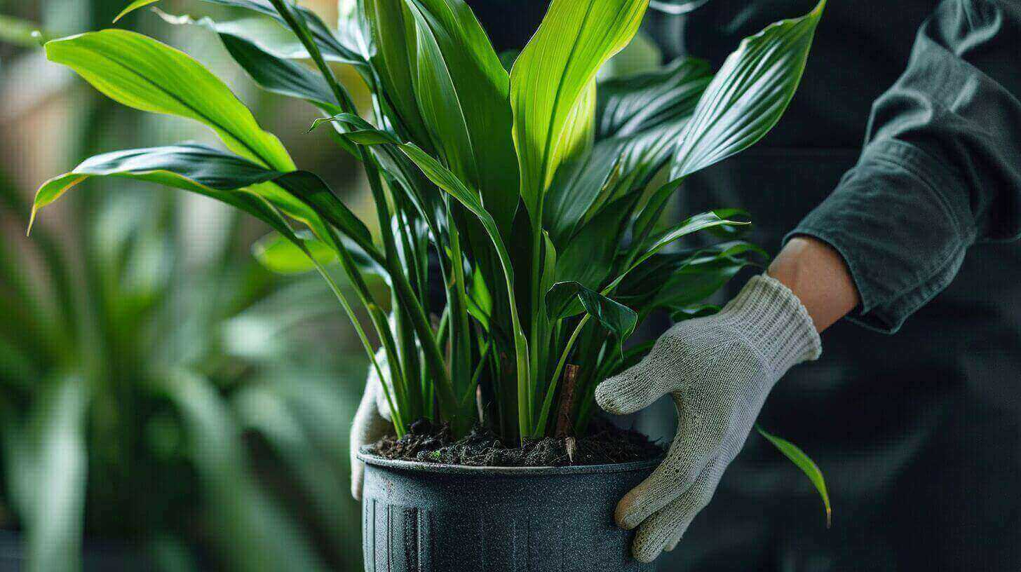 Repotting Cast Iron Plants(Aspidistra Elatior) When To Transplant And How To Do It Right