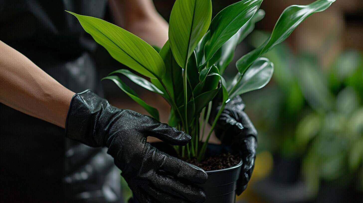 Repotting and Dividing Cast Iron Plant(Aspidistra Elatior) for Propagation