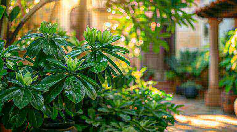 How To Grow And Care For Schefflera Plant Or Umbrella Tree Outdoors In Warm Climates