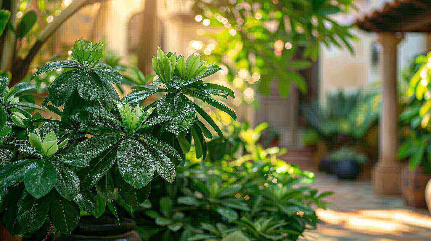 How To Grow And Care For Schefflera Plant Or Umbrella Tree Outdoors In Warm Climates