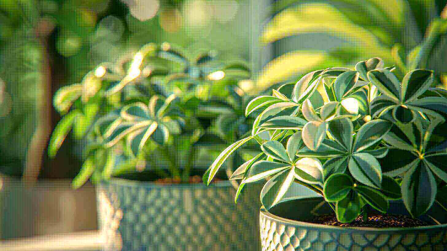 How to Add Color and Interest to Your Home with Variegated Schefflera Umbrella Tree