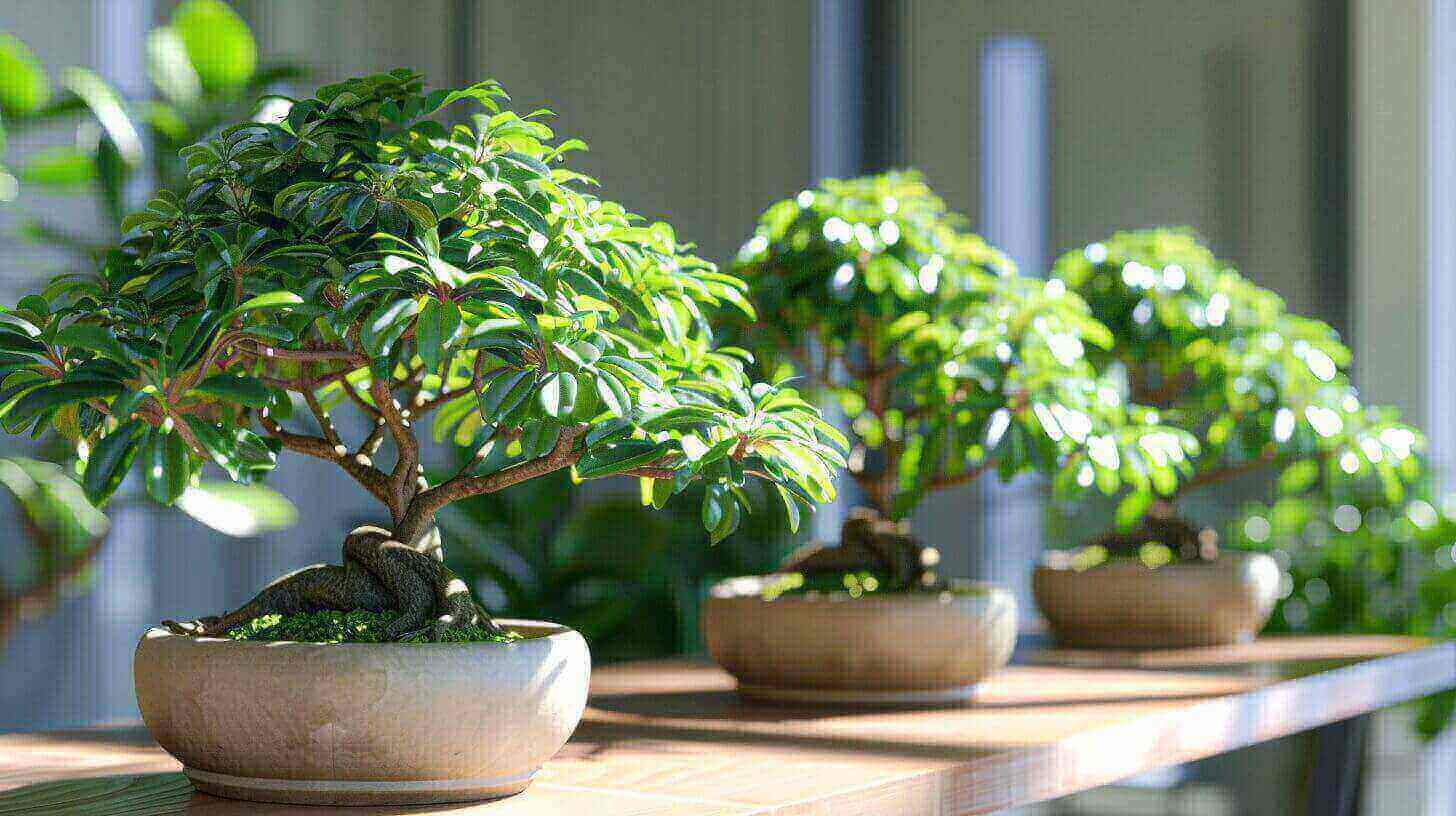 How to Train Your Schefflera to Grow as a Bonsai Tree or a Topiary